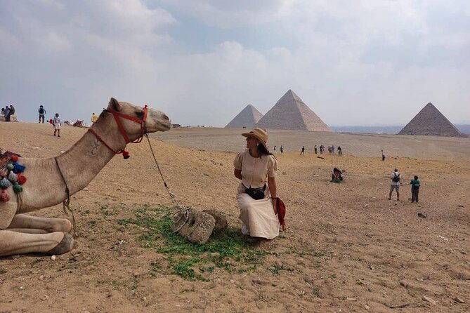 Giza pyramids,Sphinx, ATV bike,Camel ,Dinner Cruise&Shopping tour - Hotel pickup and a private ride to Giza
