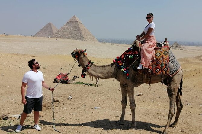 Giza pyramids,Sphinx,ATV bike,Camel ride, Dinner cruise& shopping - Seeing the Giza Pyramids before the engines start