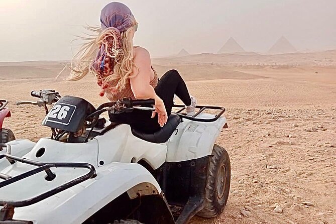 Giza pyramids,Sphinx,ATV bike,Camel ride, Dinner cruise& shopping - Guides, drivers, and the private-tour advantage