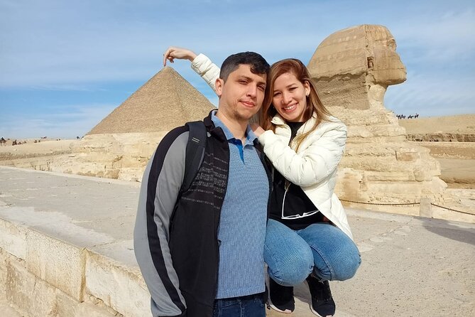 Giza pyramids, Sphinx, ATV bike, Lunch,Camel ride, Dinner cruise& shopping tour - The Sphinx and Valley Temple close-up