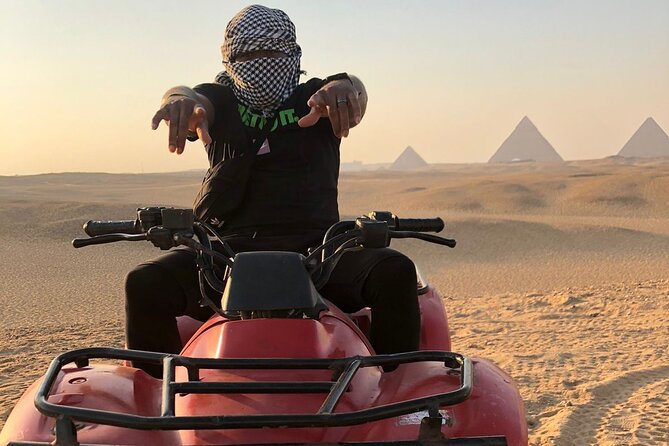 Giza pyramids, Sphinx, ATV bike, Lunch,Camel ride, Dinner cruise& shopping tour - Dinner and entertainment on the Nile