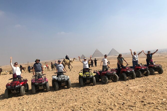 Giza pyramids, Sphinx, ATV bike, Lunch,Camel ride, Dinner cruise& shopping tour - What $65 buys, and what it may not