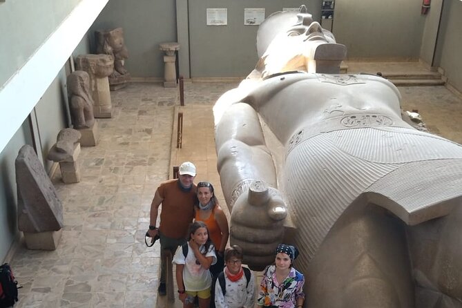 Giza Pyramids, Sphinx, Memphis, Saqqara, with private tour guide - Memphis and the Mit Rahina Museum