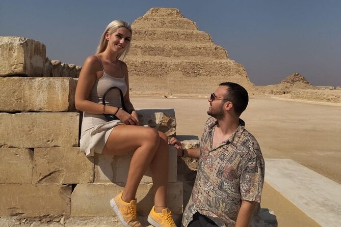 Giza Pyramids, Sphinx, Memphis, Saqqara, with private tour guide - Timing, transport, lunch, and the real price