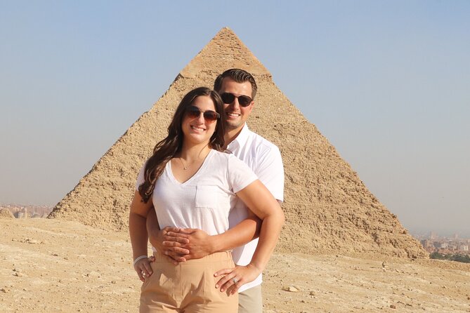Giza pyramids, sphinx , panorama pyramids & shopping tour - Transfers, timing, and physical effort