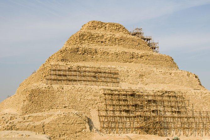 Giza pyramids Sphinx Sakkara and Memphis Private Day Tour - Saqqara and the Step Pyramid of Djoser