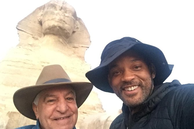 Giza pyramids Sphinx Sakkara and Memphis Private Day Tour - Memphis and the fallen Ramses II statue