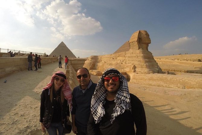 Giza pyramids Sphinx Sakkara and Memphis Private Day Tour - What the $70 price really includes