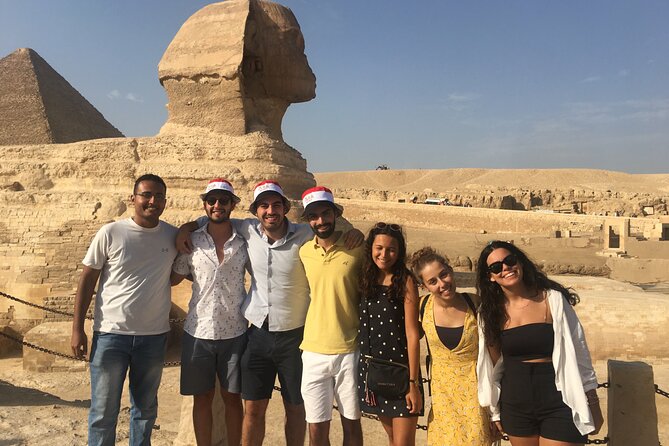 Giza Pyramids, Sphinx, Sakkara Pyramid with Camel ride & Shopping - The Nile stop and the return to Cairo