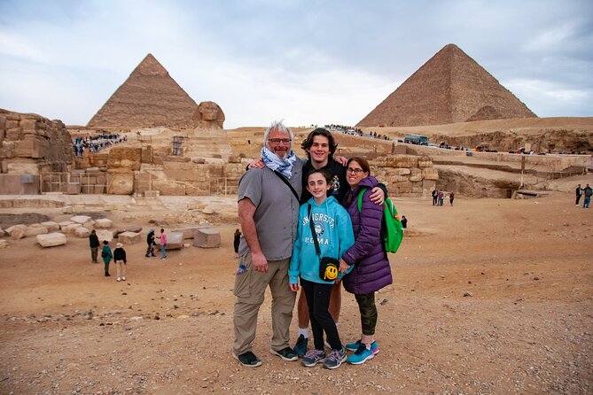Giza Pyramids, Sphinx, Saqqara, and Memphis Private Day Tour - Starting at the Great Pyramid of Cheops