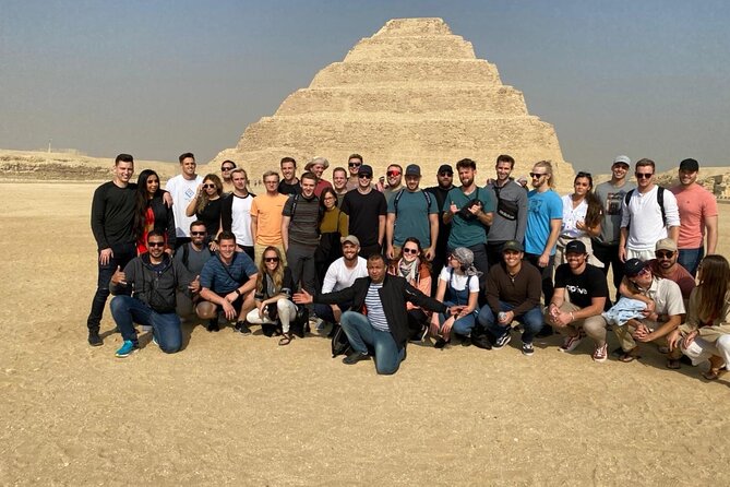 Giza Pyramids, Sphinx, Saqqara, and Memphis Private Day Tour - Comparing Chephren and the third pyramid