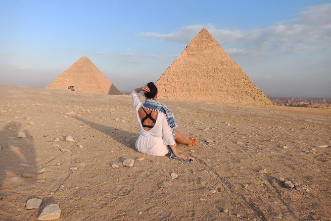 Giza Pyramids & Sphinx with Camel Ride Private Tour - The Great Sphinx and Chephren’s Valley Temple