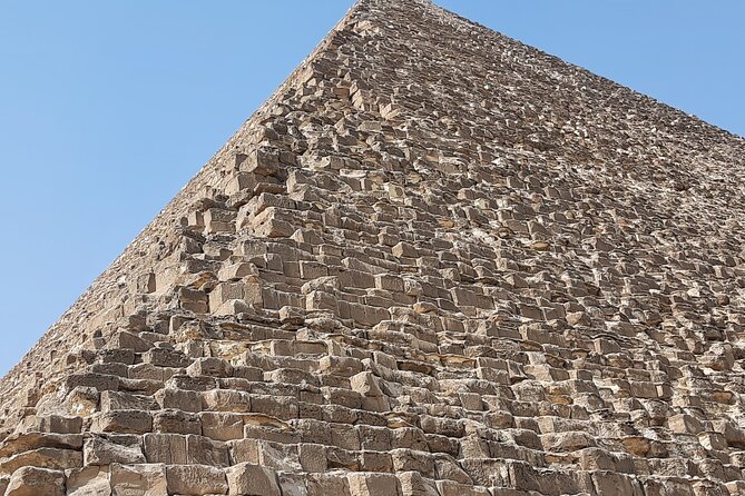 Giza Pyramids with (GEM) Grand Egyptian Museum - Walking through the Valley Temple