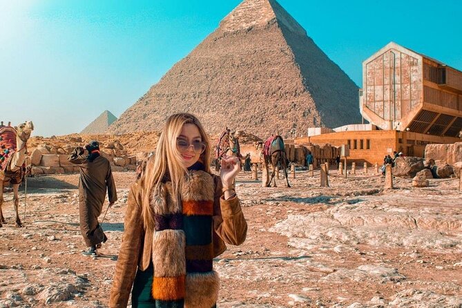 Grand Egyptian museum (GEM), Giza Pyramids, Sphinx and lunch - Three hours at the Grand Egyptian Museum