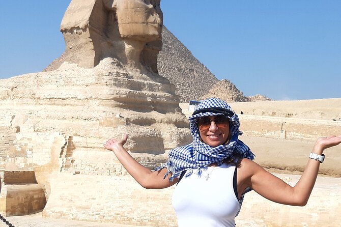 Grand Egyptian Museum,Giza Pyramids,Sphinx,Camel Ride&Lunch - The Grand Egyptian Museum courtyard