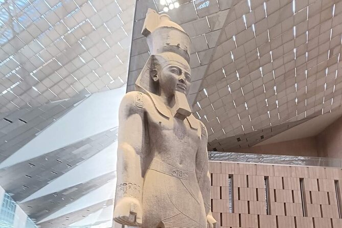 Grand Egyptian Museum, Grand staircase, New Galleries, and lunch. - A private introduction to Cairo’s new museum