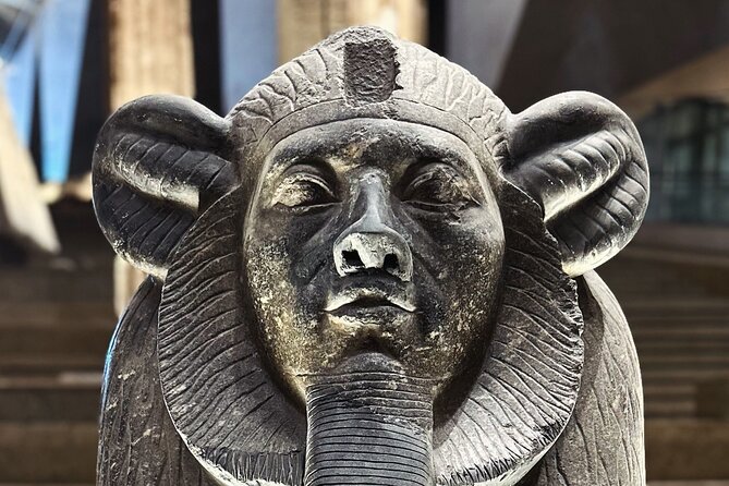 Grand Egyptian Museum, Grand staircase, New Galleries & lunch - Egyptian lunch at Zooba