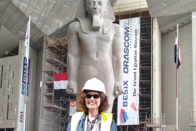 Grand Egyptian Museum the GEM tour and Giza Pyramids - Seeing the Great Pyramid at Giza