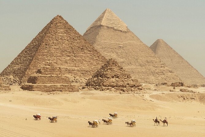 Great Giza Pyramids, Sphinx , saqqara step Pyramid , Memphis city - Giza begins with the Great Pyramid