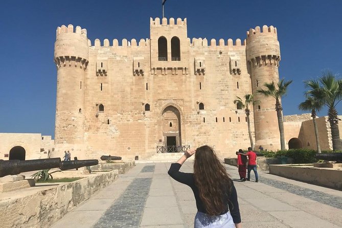 Guided Tour To Alexandria From Cairo - The Roman theater and its mosaic floor