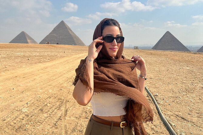 Guided Tour to Giza Pyramids ,Sphinx, Camel & inside the pyramids - Key points to know before you book