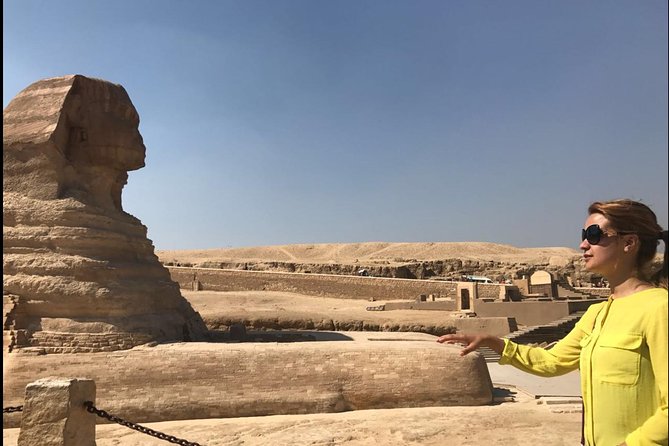 Guided trip to Giza pyramids Sphinx with lunch - Why this Giza tour works well on a short Cairo stay