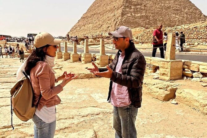 Half Day Giza Pyramids and Sphinx - Khufu’s Great Pyramid, the giant at the center