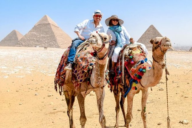 Half day Guided tour to Giza pyramids Sphinx with 1 Hour Camel ride - Menkaure’s smaller pyramid complex