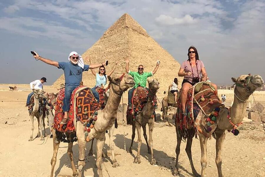 Half-Day Private Pyramids Tour with Free Camel Ride - What the private guide adds