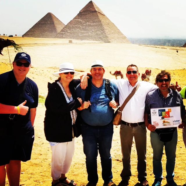 Half-Day Private Pyramids Tour with Free Camel Ride - Hotel pickup keeps the morning simple