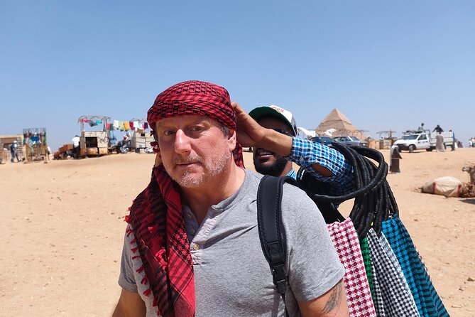 Half day Pyramids of Giza and Sphinx with Camel ride - The guide makes the biggest difference