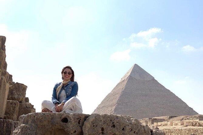 Half Day Tour to Giza pyramids, sphinx Lunch and camel ridding - Koshary gives the tour a local finish