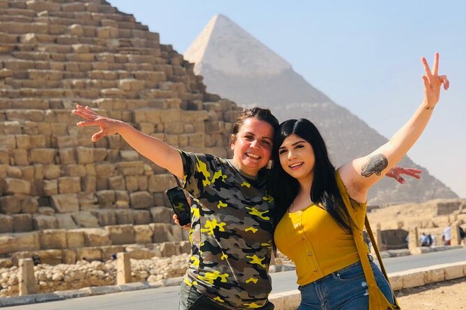 Half Day Tour To Giza Pyramids & The Great Sphinx With Camel Ride - Meeting the Great Sphinx of Khafre