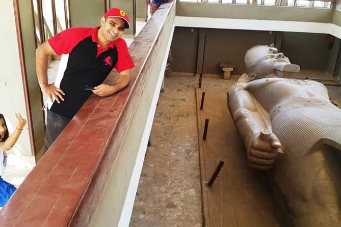 Half Day Tour To Memphis ,Sakkara & Dahshur Pyramids with lunch - Memphis and the colossal Ramses statue