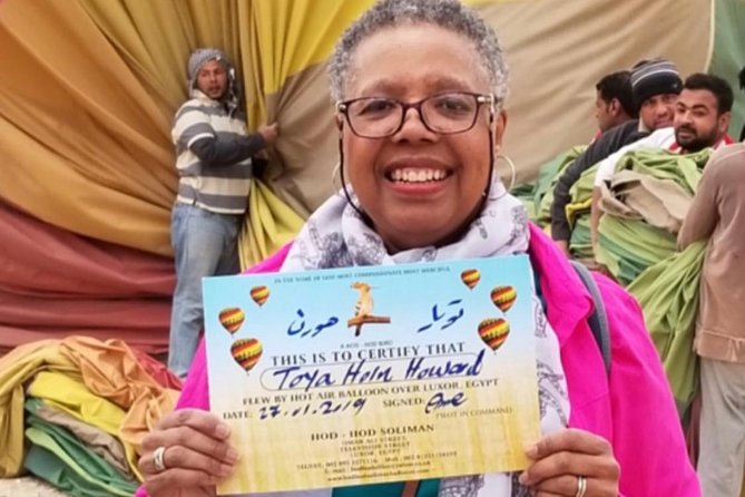 Hot Air Balloon Ride in Luxor Egypt with Transfers Included - Weather cancellations and flexible planning