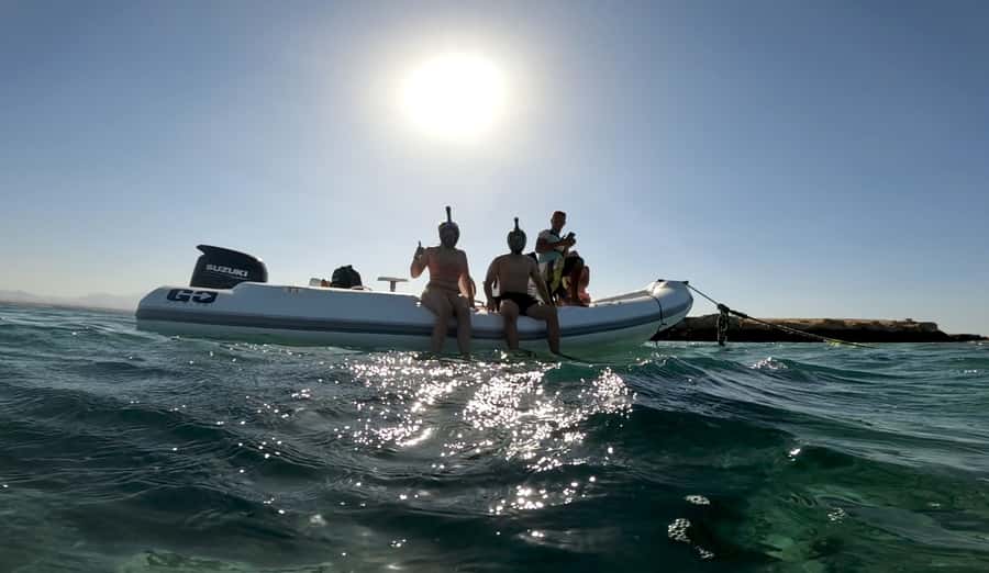 Hurghada: 3-Island Speedboat, Dolphin Watching & Snorkeling - Giftun Island, reefs and the search for dolphins