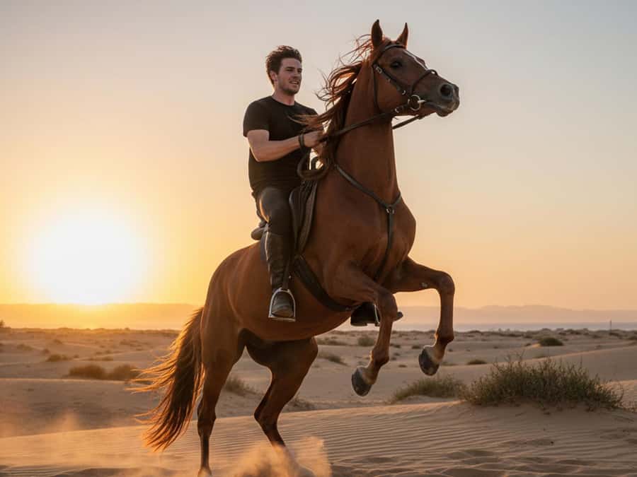Hurghada: Arabian Desert and Sea Horseback Adventure - Meeting the horses and finding your pace