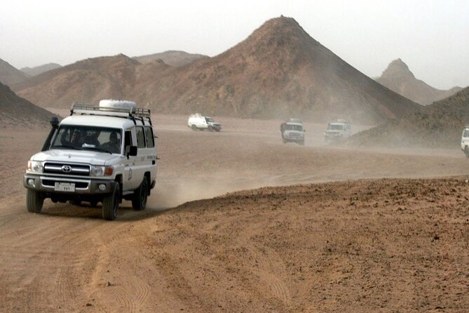 Hurghada: ATV Quad Safari, Camel Ride & Bedouin Village Tour - Getting comfortable on the quad bike