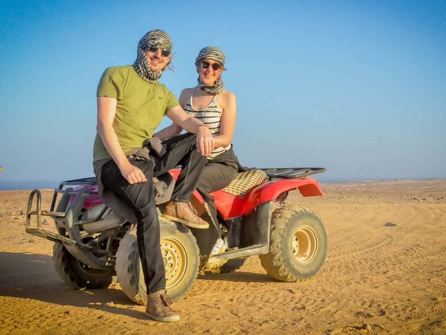 Hurghada: ATV Safari Tour with Camel Ride - The camel ride is short but photogenic