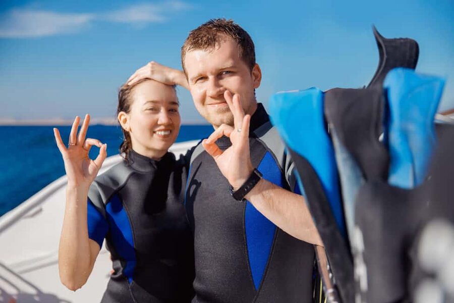 Hurghada: Beginners Scuba Diving Full-Day Boat Trip & Lunch - Starting from Hurghada and heading offshore