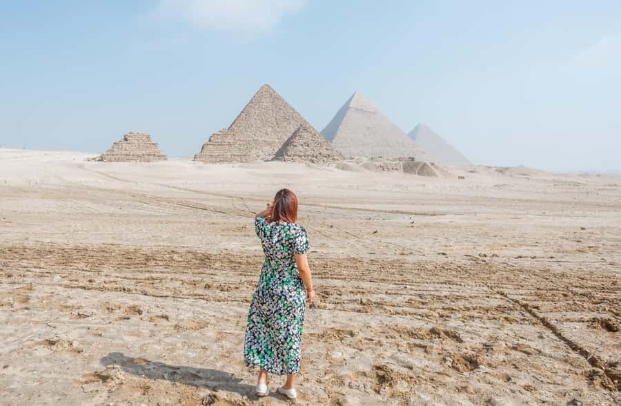 Hurghada Day Trip to Giza Pyramids, Sphinx, Museum and lunch - The Great Sphinx and Valley Temple of Khafre