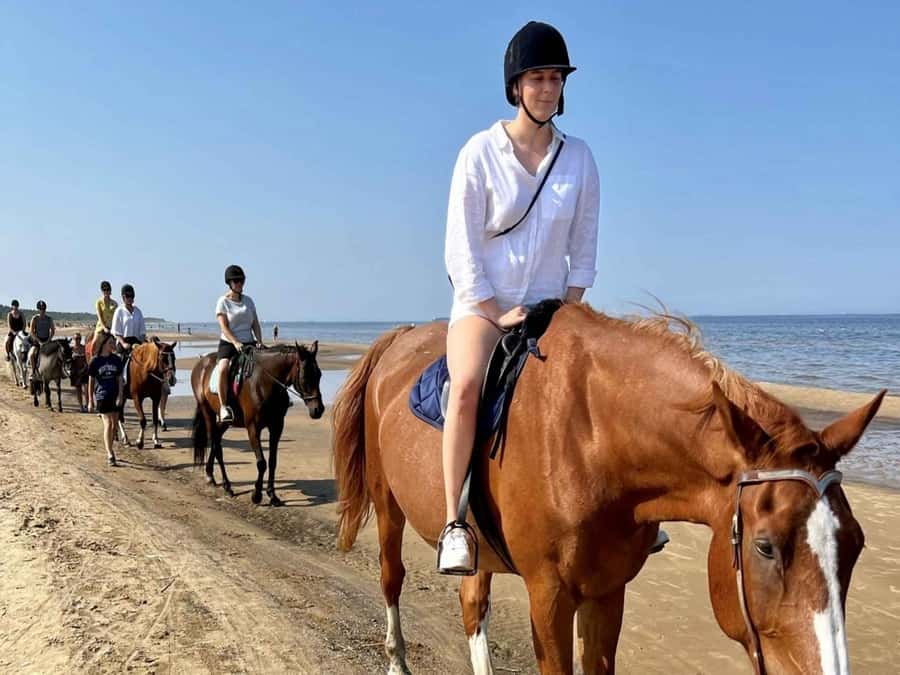 Hurghada: Desert and Sea Horseback Riding Tour with Transfer - Safety and support for first-time riders