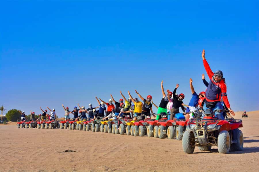 Hurghada: Desert Quad, Bedouin Village, and Camel Ride Tour - How to prepare for a dusty, bumpy ride