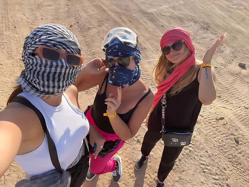 Hurghada: Desert Quad Bike and Buggy Adventure with Transfer - Stars Valley and the telescope option