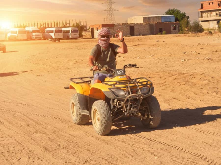 Hurghada: Desert Quad Bike Camel Ride with Optional GoPro - Safety Training and Choosing Your Riding Pace