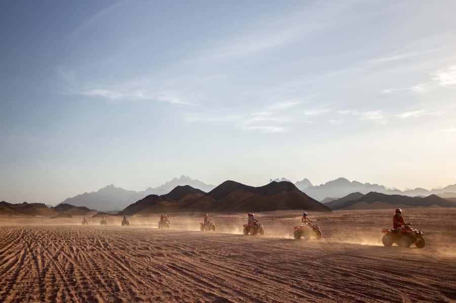 Hurghada: Desert Quad Bike Camel Ride with Optional GoPro - GoPro Footage, Photos, and Extra Costs
