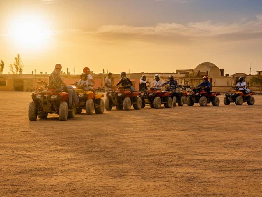 Hurghada: Desert Quad Bike Camel Ride with Optional GoPro - The Brief Camel Ride and Longer Upgrade