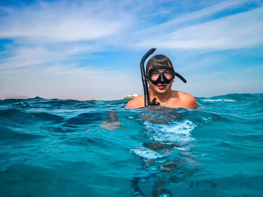 Hurghada: Dolphin & Coral Reef Snorkeling Tour with Lunch - Lunch, Drinks, and Time Between Stops