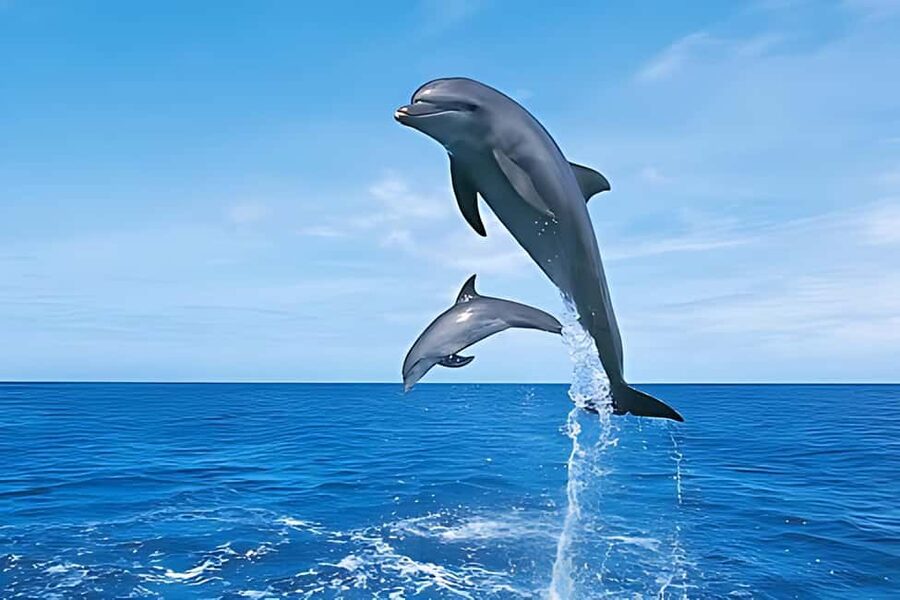 Hurghada: Dolphin Cruise with Snorkeling & Buffet Lunch - Searching for dolphins in open water
