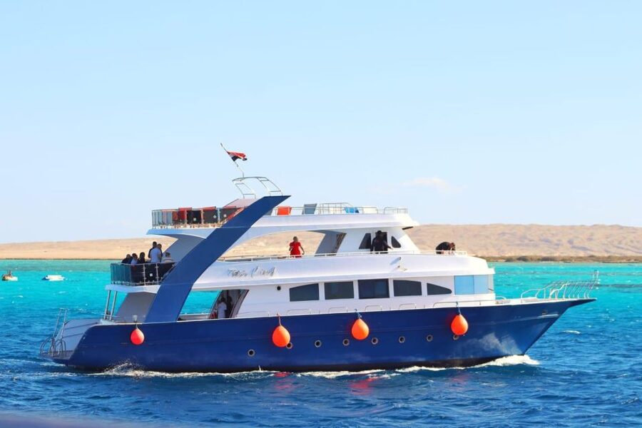 Hurghada: Elegance Yacht Cruise To Orange bay Island W lunch - Parasailing after the cruise